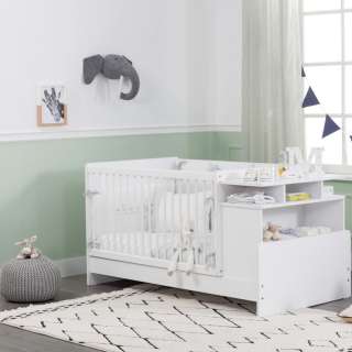 BABY COTTON RASKLOPIVI KREVETAC SA RADNIM STOLOM (70x110/140 cm)