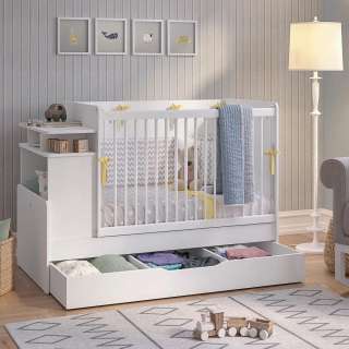 BABY COTTON FIOKA ZA KREVETAC SA R. STOLOM (70x145 cm)