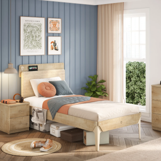 MOCHA MODERN KREVET (100X200 cm)