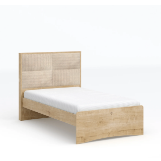 MOCHA UPHOLSTERED KREVET (120X200 CM)