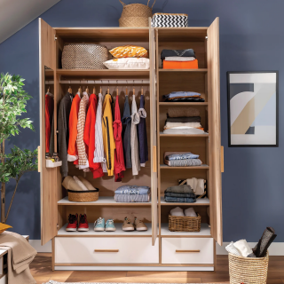 MODERA TROKRILNI ORMAR SA FIOKAMA 