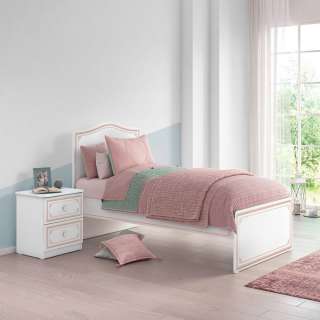 SELENA PINK KREVET (100x200 cm)