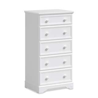 RUSTIC WHITE VISOKA KOMODA