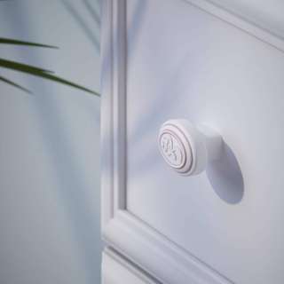 RUSTIC WHITE VISOKA KOMODA