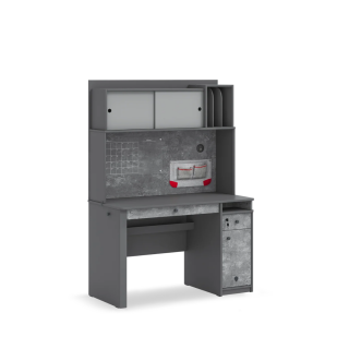 SPACE GRAY POLICA ZA VELIKI RADNI STO 