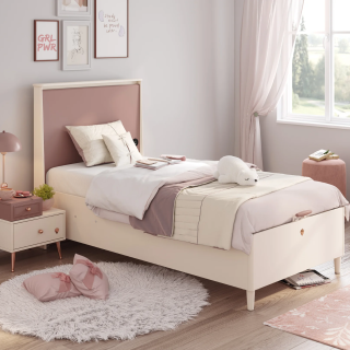 ELEGANCE KREVET SA KUTIJOM I FLAT UZGLAVLJEM (100x200 CM) 
