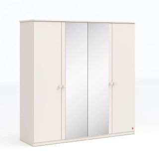 VARIA CREAM ČETVOROKRILNI ORMAR 