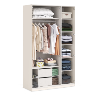 TROKRILNI ORMAR CREAM (GLASS DOOR) 