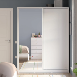 VARIA WHITE KLIZNI ORMAR 