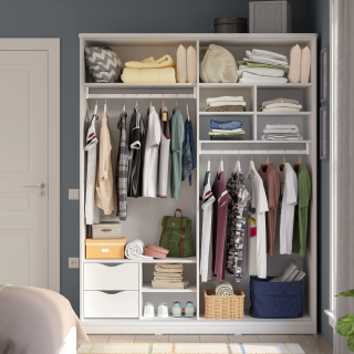 VARIA WHITE KLIZNI ORMAR 
