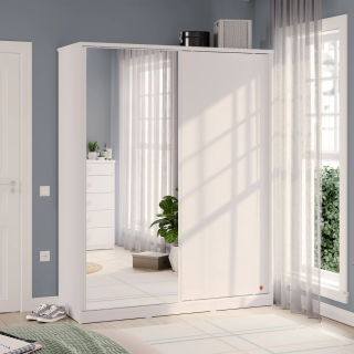 VARIA WHITE KLIZNI ORMAR 