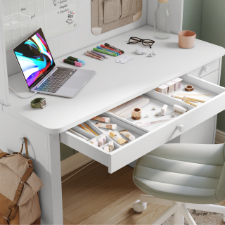 VARIA WHITE WIDE RADNI STO 
