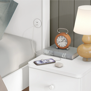 VARIA WHITE KREVET SA FLAT UZGLAVLJEM (100x200 cm) 