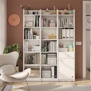 VARIA WHITE OTVORENA POLICA ZA KNJIGE 