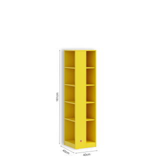 CORNER POLICA ZA KNJIGE ŽUTA 