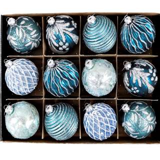 UKRASI GLASKUGLEN staklo plavi S/12 