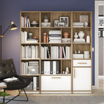 MODERA OTVORENA POLICA ZA KNJIGE 