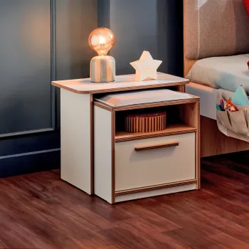 MODERA NOĆNI ORMARIĆ SA POLICOM 