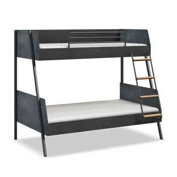 DARK METAL VELIKI KREVET NA SPRAT ( 90x200 - 120x200 ) 