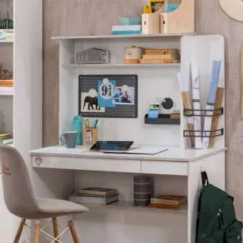 WHITE RADNI STO SA POLICOM 