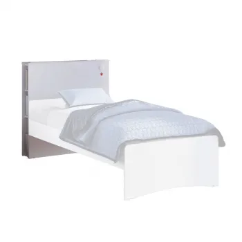 MONTES WHITE UZGLAVLJE KREVETA SA POLICOM  120CM 