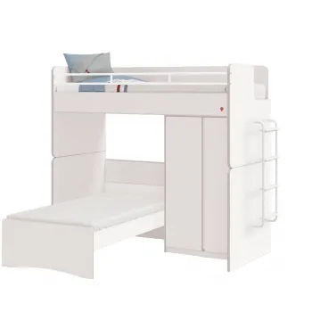 STUDIO WHITE SET - 4 (90x200 cm) 