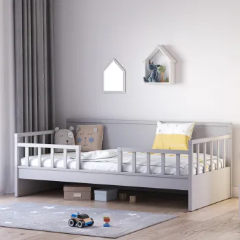 SOFA KREVET GREY 100x200 