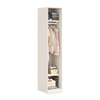 JEDNOKRILNI ORMAR CREAM (GLASS DOOR) 