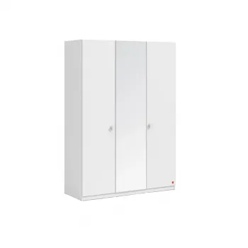 VARIA WHITE TROKRILNI ORMAR SA OGLEDALOM 