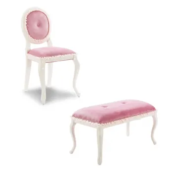 DREAM STOLICA PINK I TABURE 