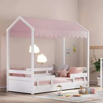 MONTES FLAT ROOF BED TENDA PINK 