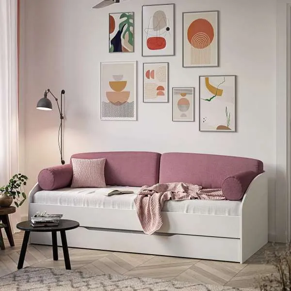 FIOKA ZA SOFA KREVET- BELA (90x200 cm)