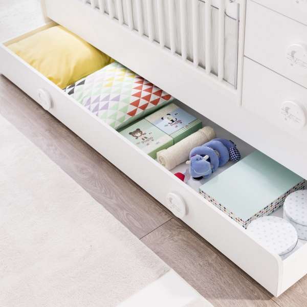 BABY COTTON PRODUŽENI KREVETAC SA FIOKOM (80x180 cm)