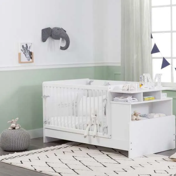 BABY COTTON RASKLOPIVI KREVETAC SA RADNIM STOLOM (70x110/140 cm)