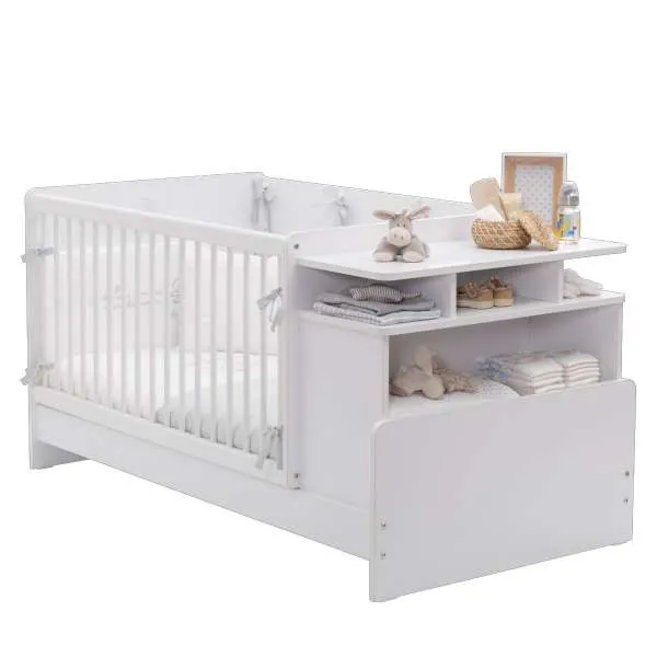 BABY COTTON RASKLOPIVI KREVETAC SA RADNIM STOLOM (70x110/140 cm)