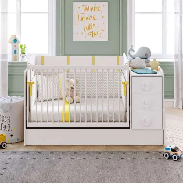 BABY COTTON SWINGING-RASKLOPIVI KREVETAC (70x115-70x160 cm)