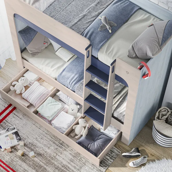 TRIO KREVET NA SPRAT(90x200 cm) 