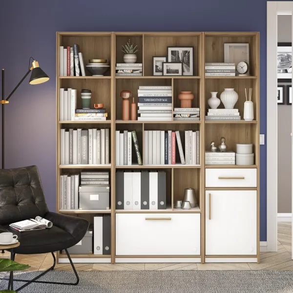 MODERA OTVORENA POLICA ZA KNJIGE 