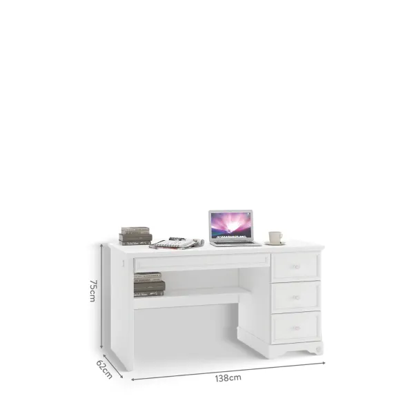 RUSTIC WHITE RADNI STO 