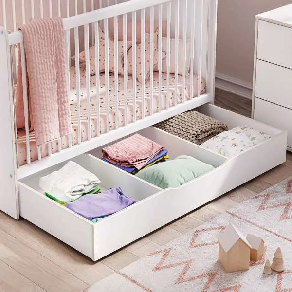 MONTES WHITE LIFT BEBI KREVETAC (70x140 cm)