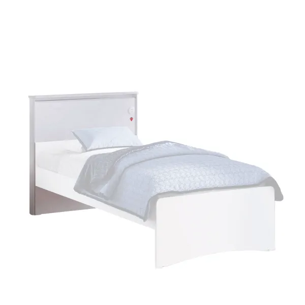 MONTES WHITE FLAT UZGLAVLJE KREVETA 120CM