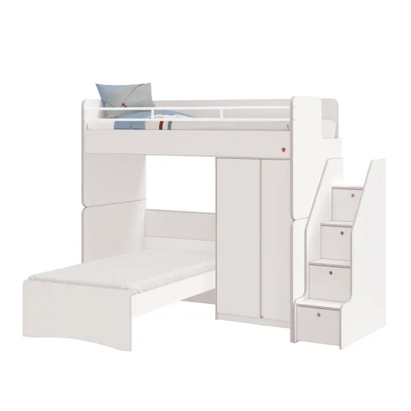 STUDIO WHITE SET - 3 (90x200 cm) 