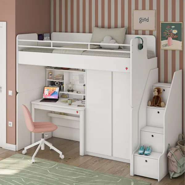 STUDIO BAZA KREVETA (WHITE) 