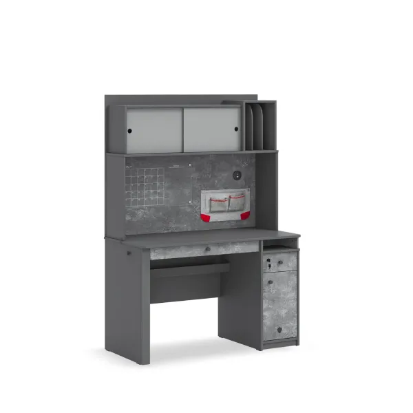 SPACE GRAY POLICA ZA VELIKI RADNI STO 