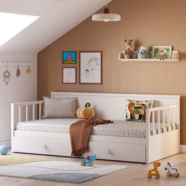 SOFA KREVET CREAM 100x200 