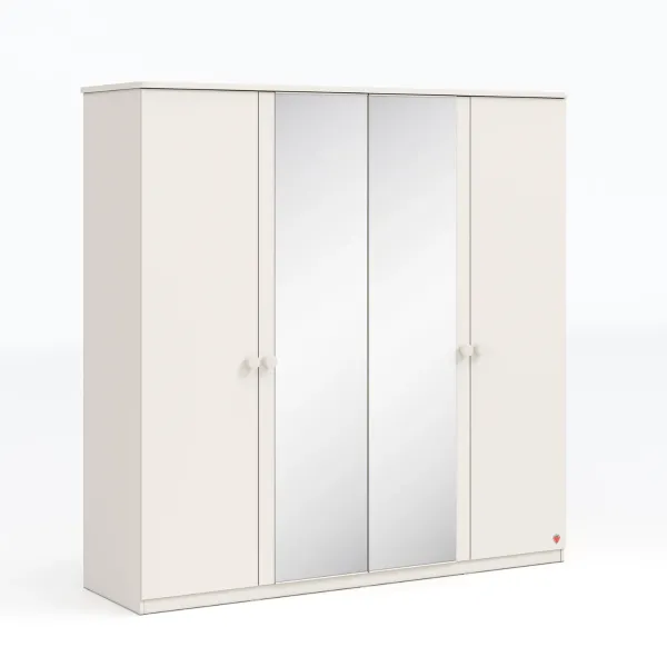 VARIA CREAM ČETVOROKRILNI ORMAR 