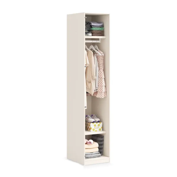JEDNOKRILNI ORMAR CREAM (GLASS DOOR) 