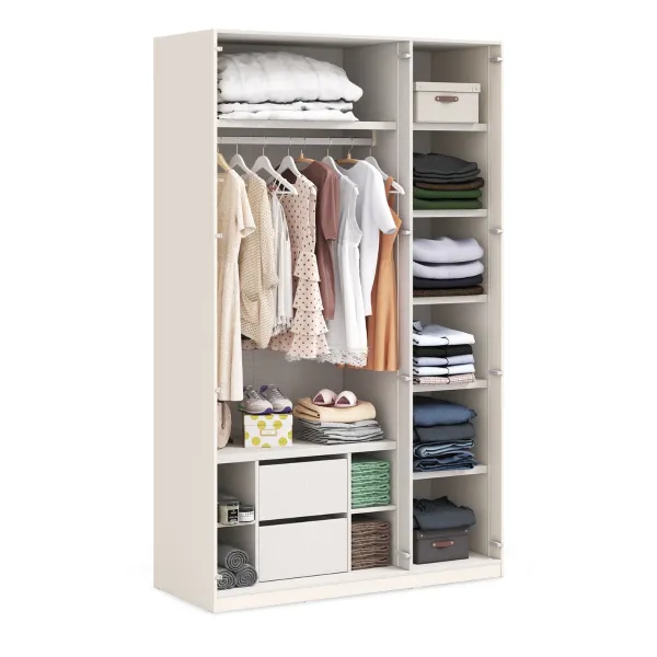 TROKRILNI ORMAR CREAM (GLASS DOOR) 