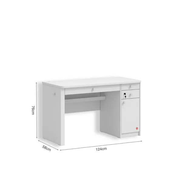 VARIA WHITE WIDE RADNI STO 