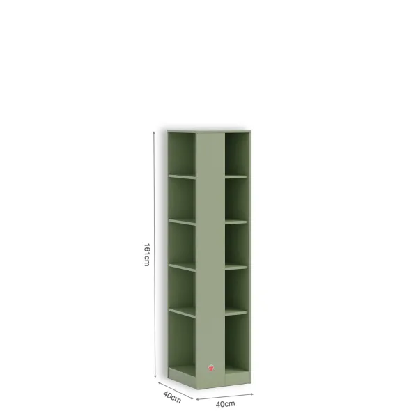 CORNER POLICA ZA KNJIGE ZELENA 